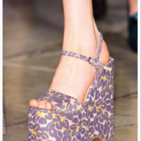miu miu Shoes - Miu Miu Platform Shoes Size 7.5 US